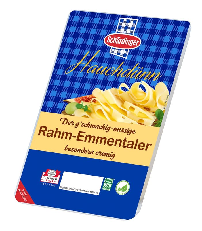 Schärdinger Bergern Emmentaler 45% in slices