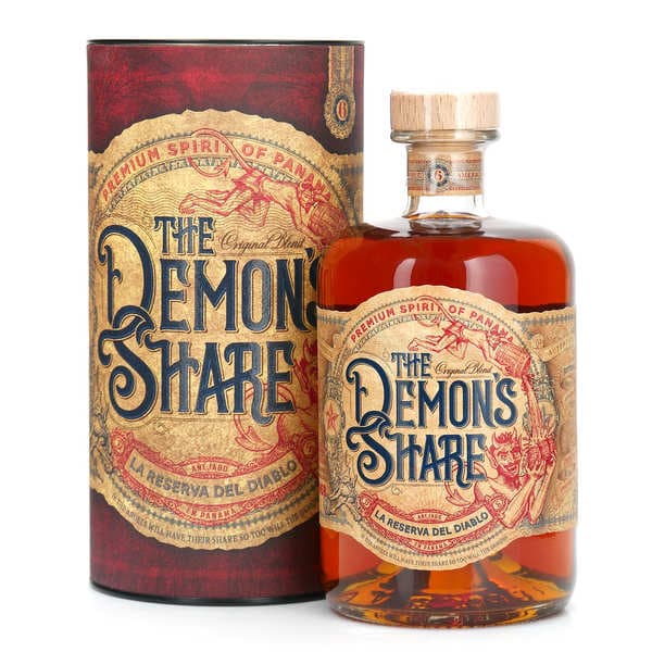 The Demons Share Rum 6y Gift Tube 40%