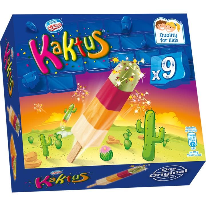 Schöller KAKTUS 9x45ml Multipack