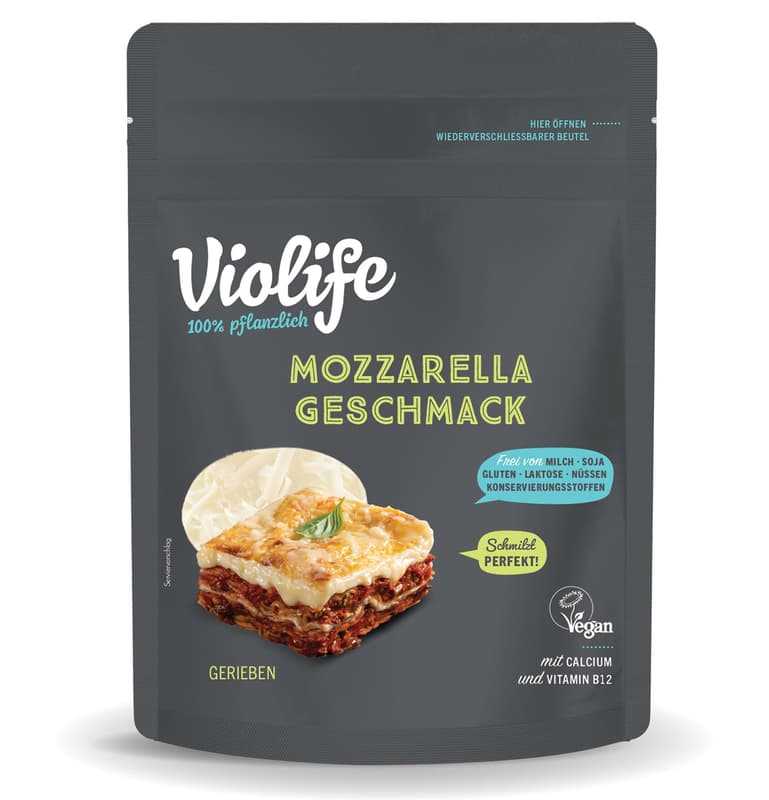 Violife Mozzarella Geschmack gerieben