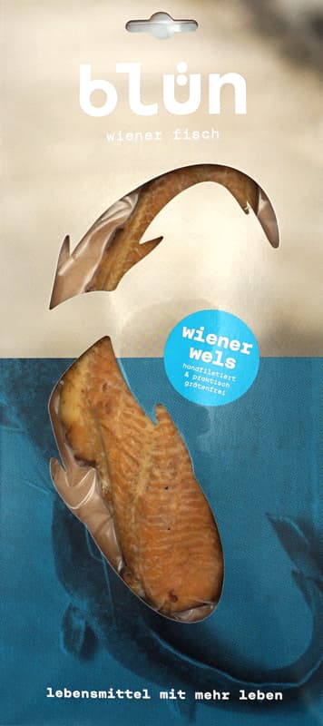 Blün Viennese catfish fillet smoked