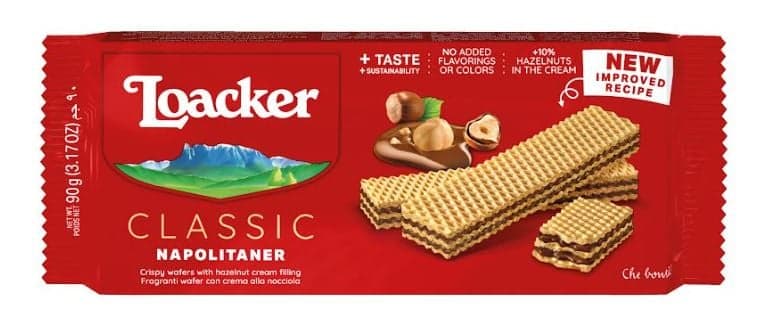Loacker Classic Napolitan Wafers
