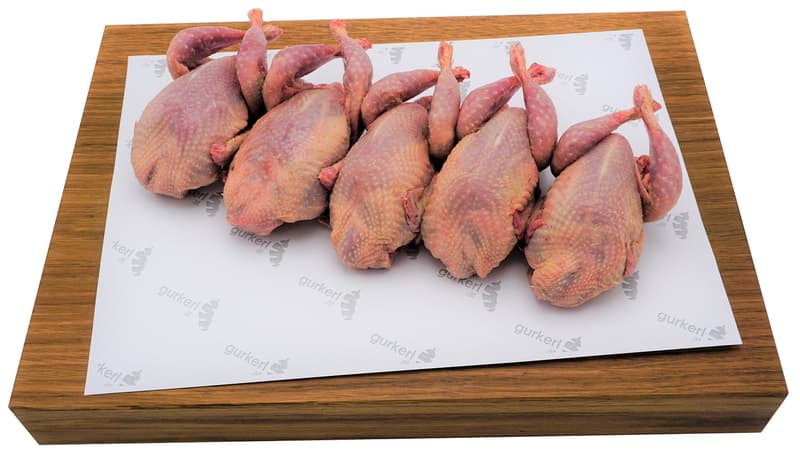 Quails ready to grill