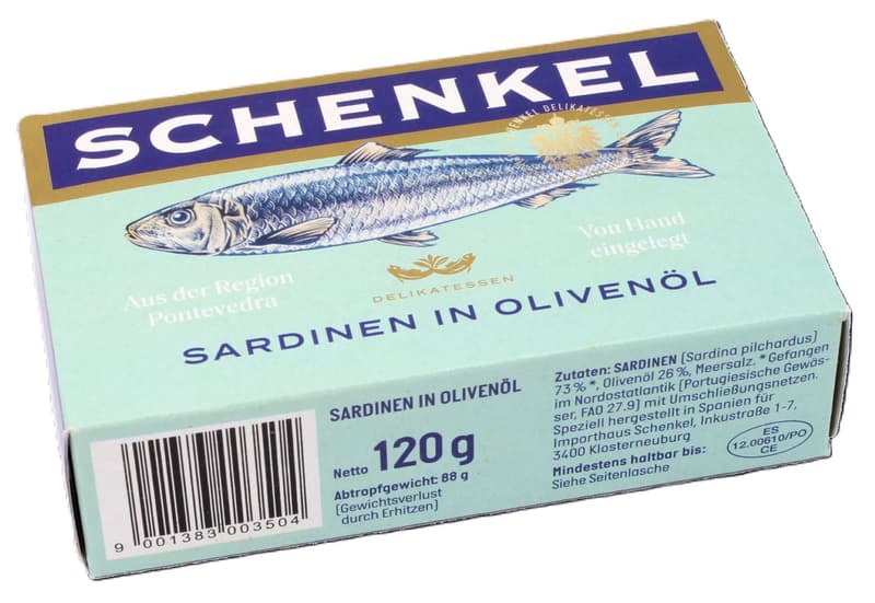 Schenkel Sardinen Olivenöl