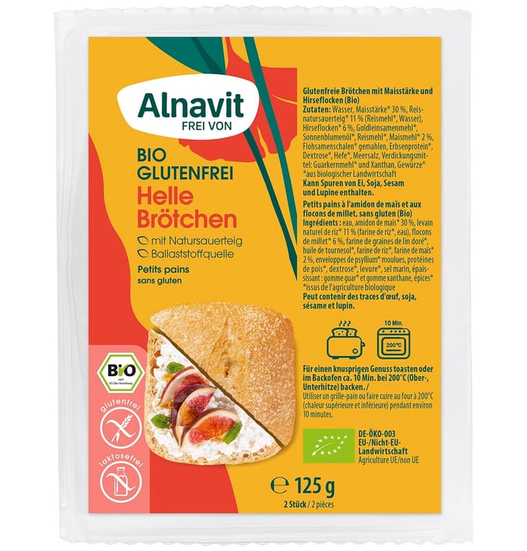 Alnavit BIO Light Bread Rolls