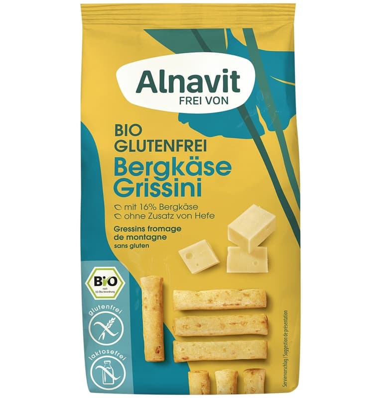 Alnavit BIO Mountain Cheese Grissini