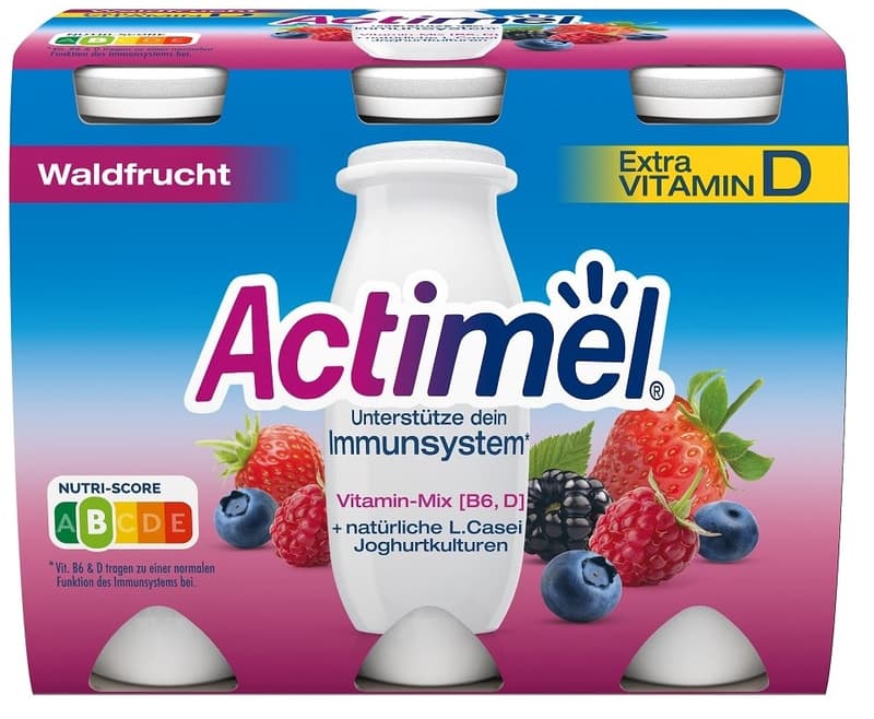 Danone ACTIMEL Yoghurt Drink Forest Fruit