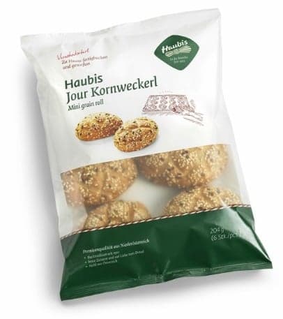 Haubis indulgence basket JOUR grain roll 6 x 34g