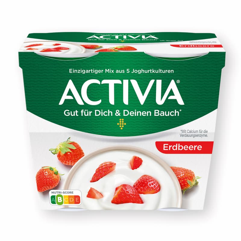 Danone Activia Joghurt Erdbeere 4x115g