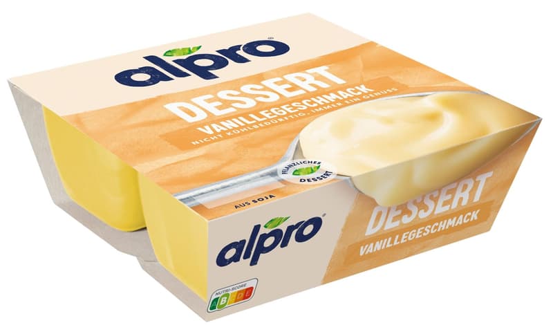Alpro® Soja-Dessert Feine Vanille 4x125g