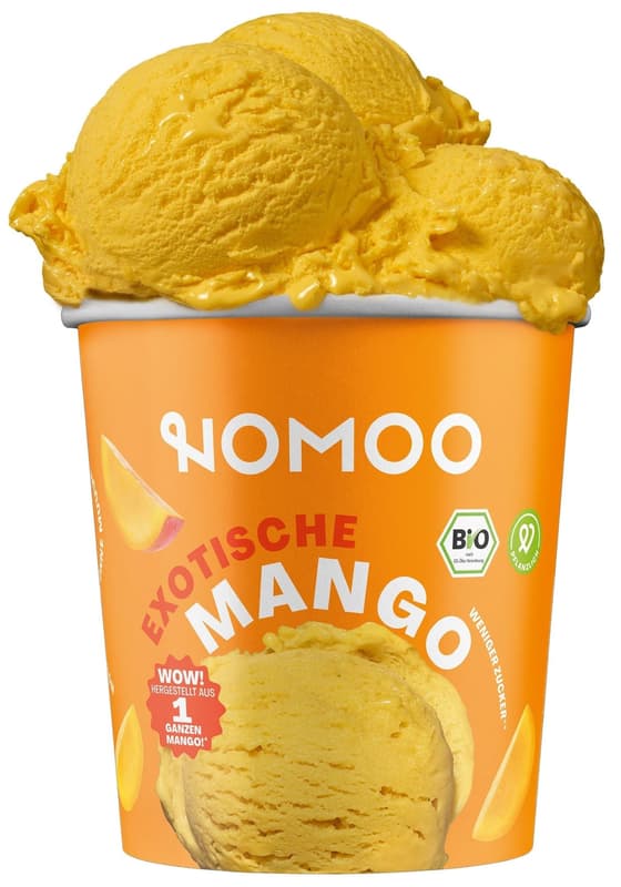 NOMOO BIO Mango Ice Cream VEGAN