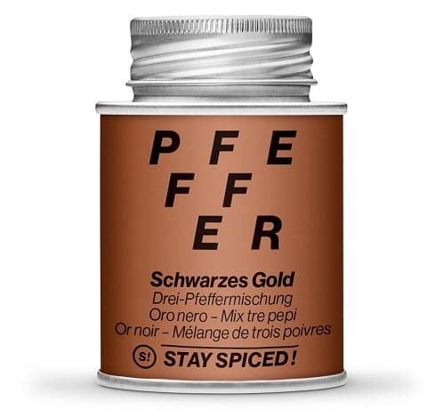Stay Spiced! Pfeffermischung "Schwarzes Gold"