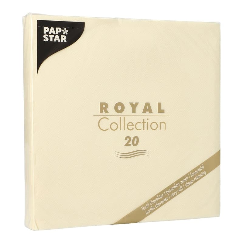 Servietten Royal, creme 40x40cm
