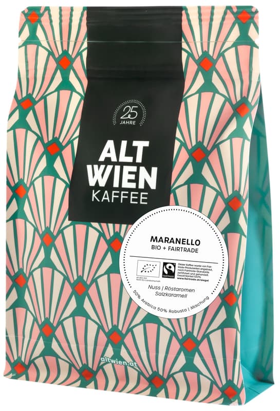 Alt Wien Coffee Maranello BIO+Fairtrade (50% Robusta) Beans