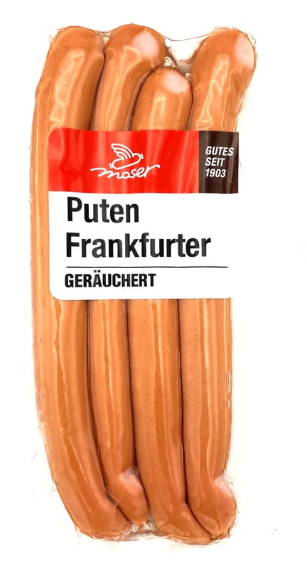 Moser turkey frankfurter
