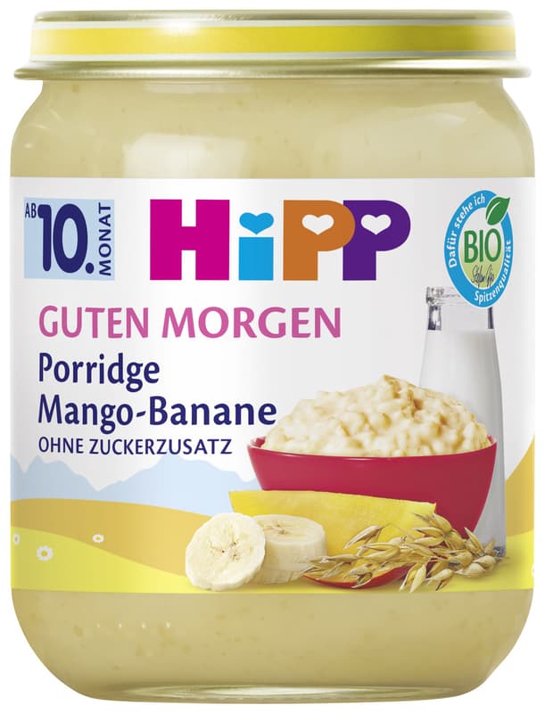 HIPP Mango-Banane-Haferbrei, ab dem 10. Monat