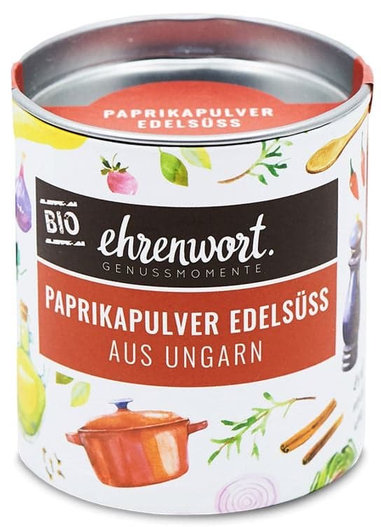 Ehrenwort BIO Paprikapulver edelsüß aus Ungarn