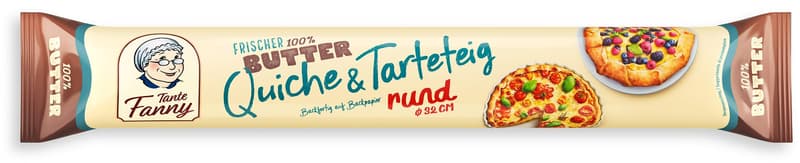 Tante Fanny Fresh Butter Quiche & Tart Dough