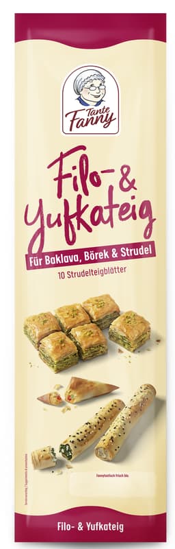 Tante Fanny Fresh Filo & Yufka Dough