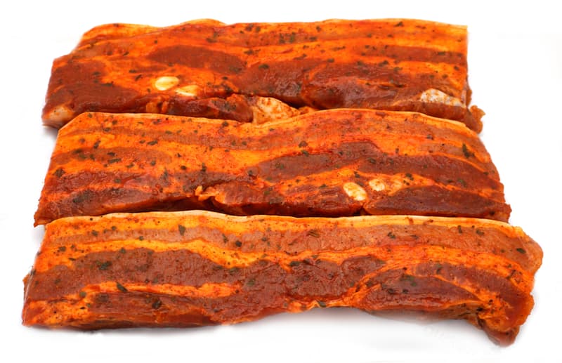 Berger Bauchfleisch Streifen mariniert