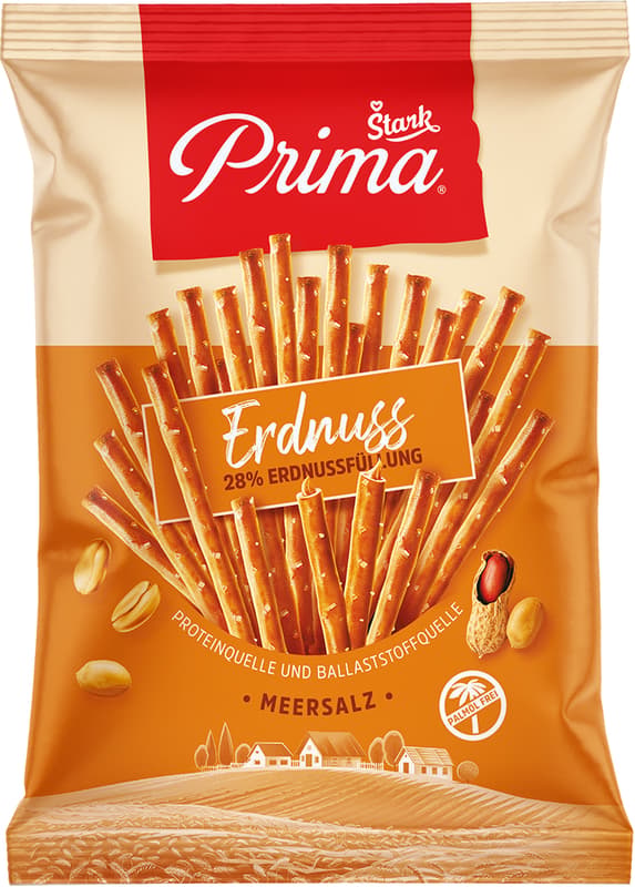 Prima Salt Sticks with Peanut Filling