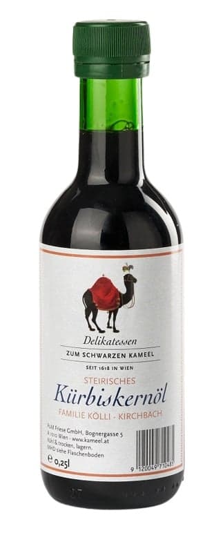 Zum Schwarzen Kameel Styrian Pumpkin Seed Oil