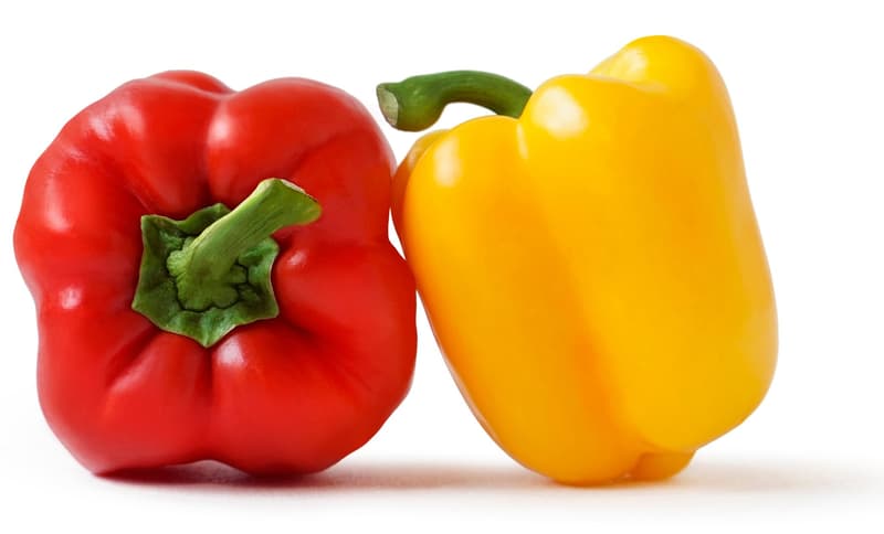 BIO Paprika mix rot-gelb, 2-3 Stück