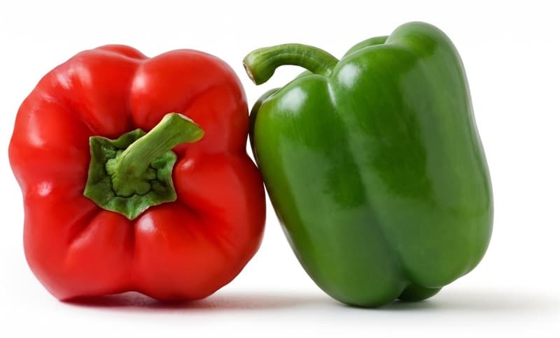 Organic peppers 2 pieces