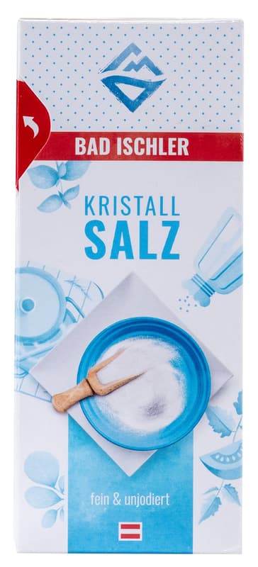 Bad Ischler Kristallsalz fein & unjodiert