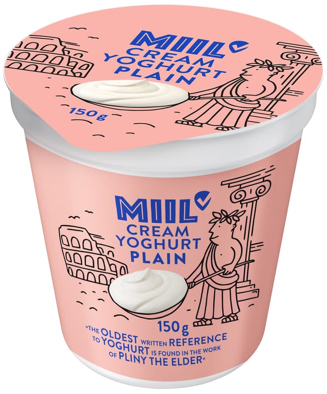 Miil yoghurt natural 10%