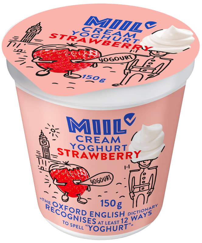 Miil fruit yoghurt strawberry 10%