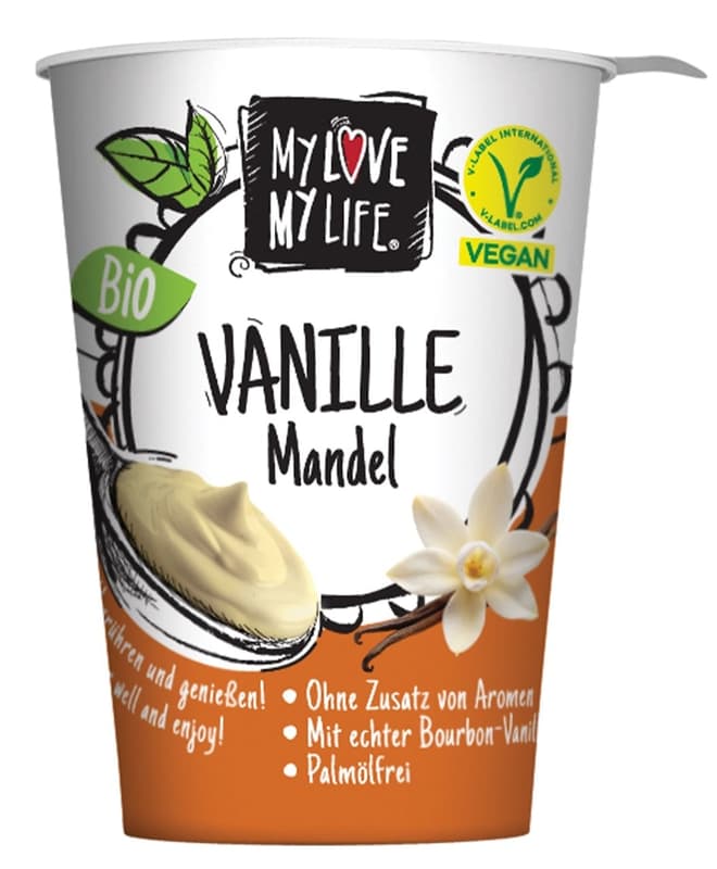 My Love My Life Organic Almond-Ghurt Vanilla