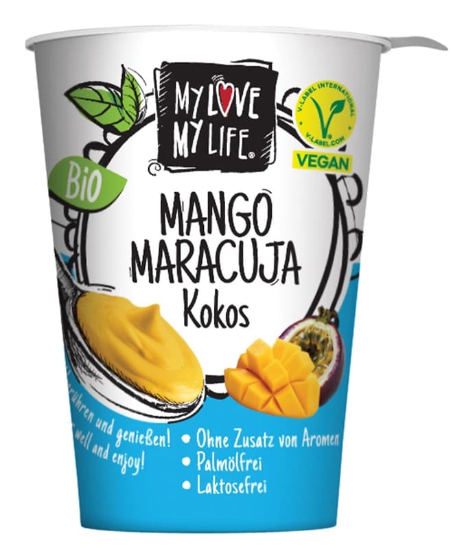 My Love My Life Organic Coconut-Ghurt Mango-Passion Fruit