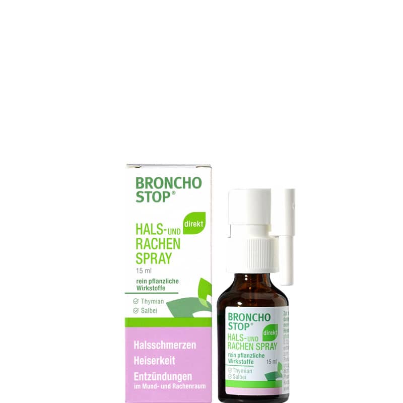BRONCHOSTOP direct throat spray