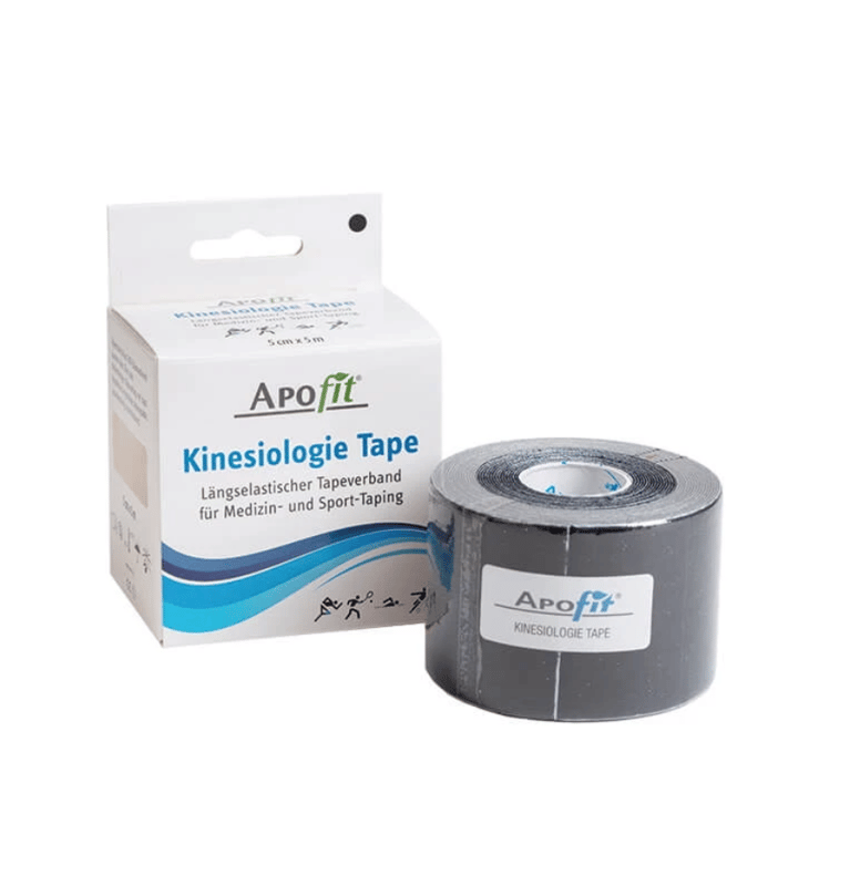 Kinesio-Tape 5cmx5m Schwarz