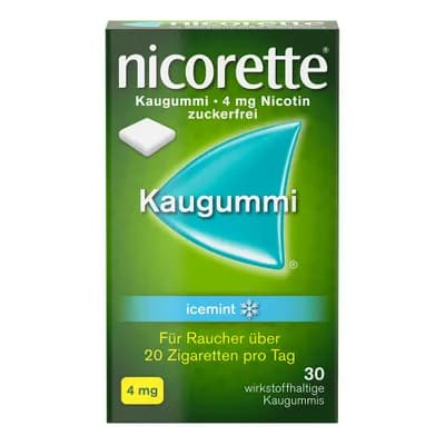 Nicorette Icemint 4 mg - Smoking cessation gum