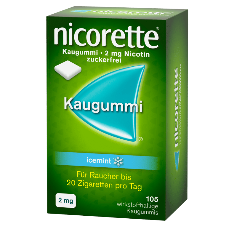 Nicorette Icemint 2 mg - Kaugummi zur Raucherentwöhnung