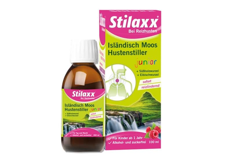 Stilaxx® cough suppressant junior - for children from 1 year of age