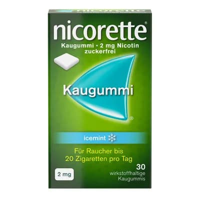 Nicorette Icemint 2 mg - Kaugummi zur Raucherentwöhnung