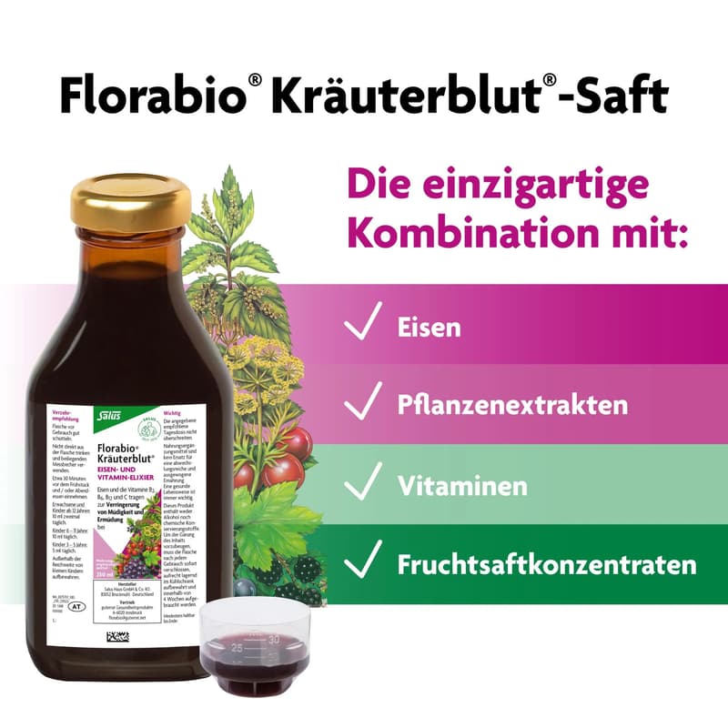 Florabio Kräuterblut-Saft