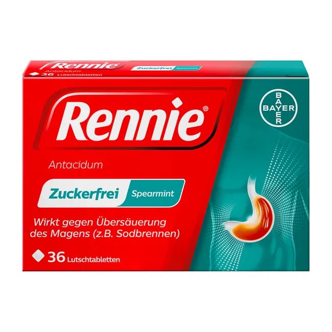 Rennie Antacidum Spearmint - Lozenges