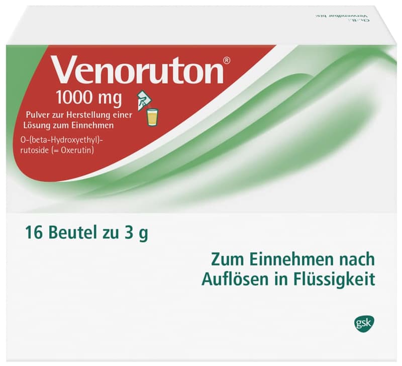 Venoruton 1000 mg – Pulver zur Herstellung einer Lösung zum Einnehmen