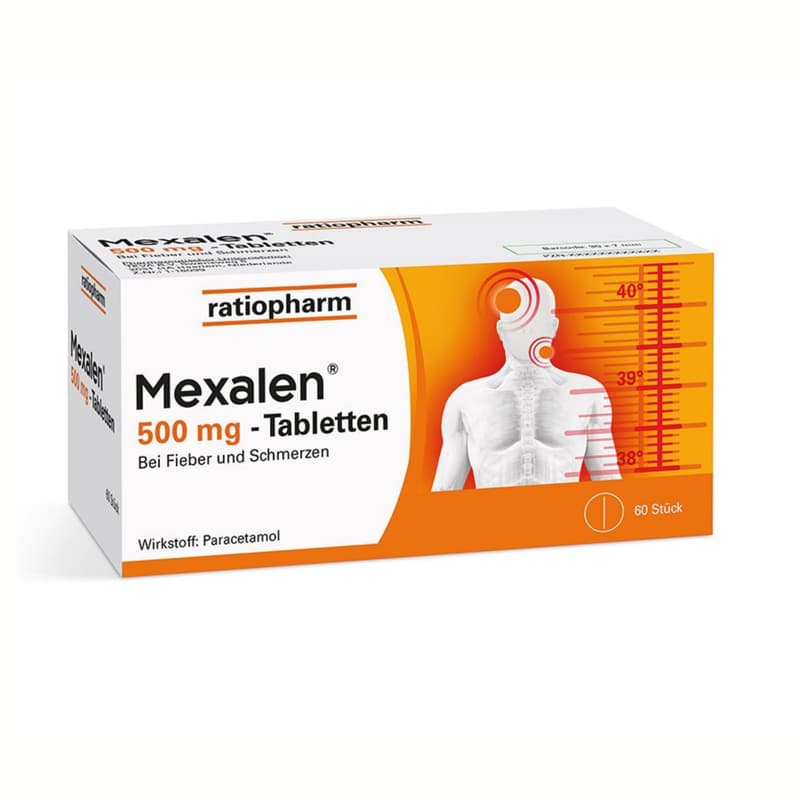 Mexalen 500 mg - Tablets