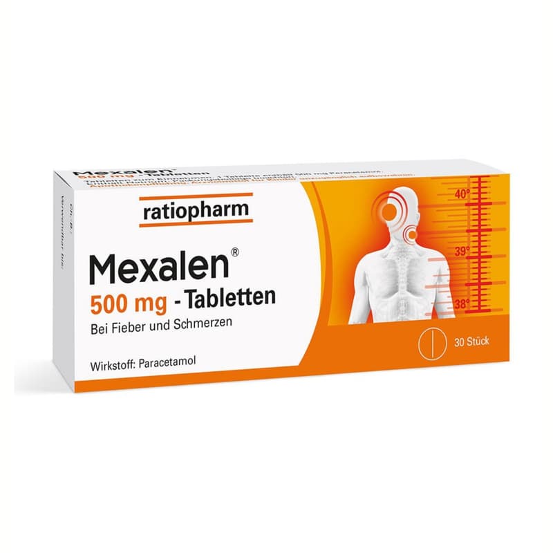 Mexalen 500 mg - Tablets