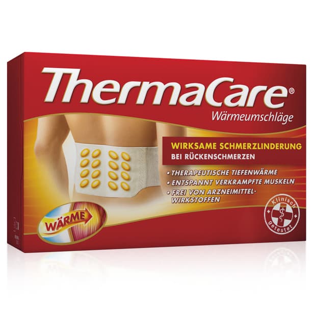 ThermaCare heat plaster back wraps