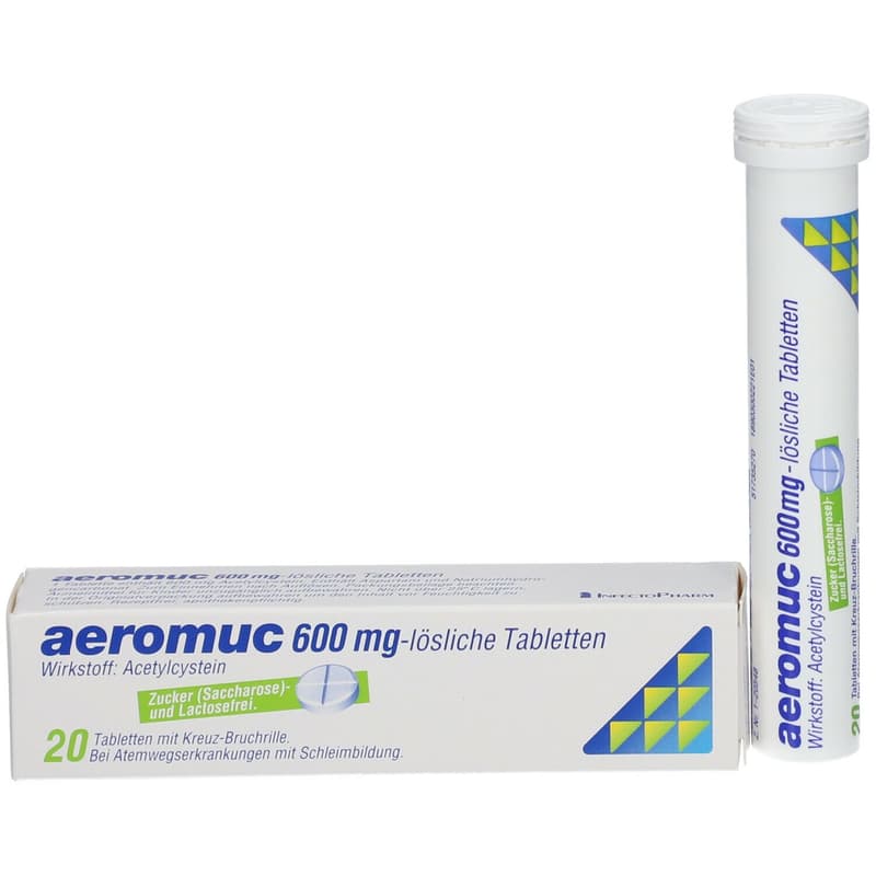 Aeromuc 600 mg lösliche Tabletten
