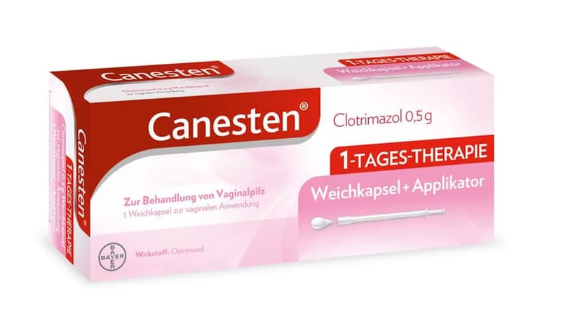 Canesten clotrimazole 0.5 g soft capsule for vaginal use