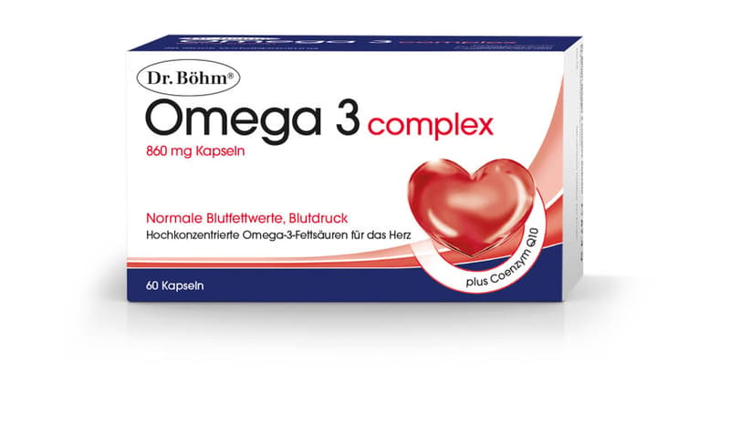 Dr. Boehm Omega-3-complex Capsules