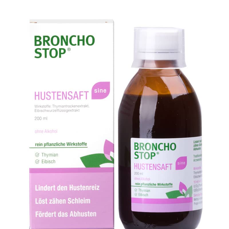 BRONCHOSTOP sine cough syrup