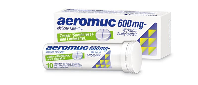 Aeromuc 600 mg lösliche Tabletten